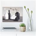 Picture of Black and White Botanical Vases _GroupedProduct_Rectangle_Landscape_Canvas_