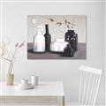 Picture of Black and White Botanical Vases _GroupedProduct_Rectangle_Landscape_Canvas_