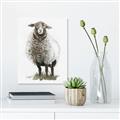 Picture of Watercolour Sheep  _GroupedProduct_Rectangle_Portrait_Canvas_