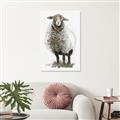 Picture of Watercolour Sheep  _GroupedProduct_Rectangle_Portrait_Canvas_