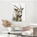 Picture of Watercolour Ram  _GroupedProduct_Rectangle_Portrait_Canvas_