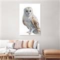 Picture of Watercolour Owl  _GroupedProduct_Rectangle_Portrait_Canvas_