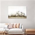 Picture of Leaning Bike  _GroupedProduct_Rectangle_Landscape_Photography _GroupedProduct_Rectangle_Landscape_Canvas_
