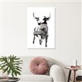 Picture of Ink Bull  _GroupedProduct_Rectangle_Portrait_Canvas_