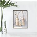 Picture of Stems in Vases _GroupedProduct_Rectangle_Portrait_Canvas_Framed_