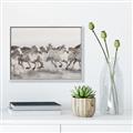 Picture of Horses Running in Water _GroupedProduct_Rectangle_Landscape_Photography _GroupedProduct_Rectangle_Landscape_Canvas_Framed_