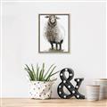 Picture of Watercolour Sheep  _GroupedProduct_Rectangle_Portrait_Canvas_Framed_