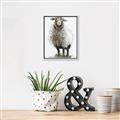 Picture of Watercolour Sheep  _GroupedProduct_Rectangle_Portrait_Canvas_Framed_