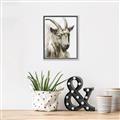 Picture of Watercolour Ram  _GroupedProduct_Rectangle_Portrait_Canvas_Framed_