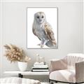 Picture of Watercolour Owl  _GroupedProduct_Rectangle_Portrait_Canvas_Framed_