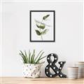Picture of Green Leaves I  _GroupedProduct_Rectangle_Portrait_Canvas_Framed_