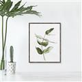 Picture of Green Leaves I  _GroupedProduct_Rectangle_Portrait_Canvas_Framed_