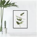 Picture of Green Leaves I  _GroupedProduct_Rectangle_Portrait_Canvas_Framed_