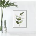 Picture of Green Leaves I  _GroupedProduct_Rectangle_Portrait_Canvas_Framed_