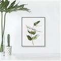 Picture of Green Leaves I  _GroupedProduct_Rectangle_Portrait_Canvas_Framed_