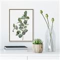 Picture of Green Leaves II  _GroupedProduct_Rectangle_Portrait_Canvas_Framed_