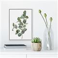 Picture of Green Leaves II  _GroupedProduct_Rectangle_Portrait_Canvas_Framed_
