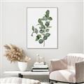 Picture of Green Leaves II  _GroupedProduct_Rectangle_Portrait_Canvas_Framed_