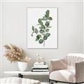 Picture of Green Leaves II  _GroupedProduct_Rectangle_Portrait_Canvas_Framed_