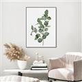 Picture of Green Leaves II  _GroupedProduct_Rectangle_Portrait_Canvas_Framed_