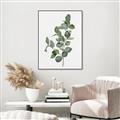 Picture of Green Leaves II  _GroupedProduct_Rectangle_Portrait_Canvas_Framed_