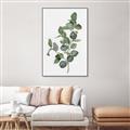 Picture of Green Leaves II  _GroupedProduct_Rectangle_Portrait_Canvas_Framed_