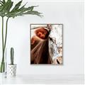 Picture of Brown & black Cattle _GroupedProduct_Rectangle_Portrait_Photography _GroupedProduct_Rectangle_Portrait_Canvas_Framed_