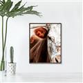 Picture of Brown & black Cattle _GroupedProduct_Rectangle_Portrait_Photography _GroupedProduct_Rectangle_Portrait_Canvas_Framed_