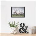 Picture of Pink bike _GroupedProduct_Rectangle_Landscape_Photography _GroupedProduct_Rectangle_Landscape_Canvas_Framed_
