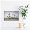 Picture of Pink bike _GroupedProduct_Rectangle_Landscape_Photography _GroupedProduct_Rectangle_Landscape_Canvas_Framed_