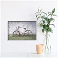 Picture of Pink bike _GroupedProduct_Rectangle_Landscape_Photography _GroupedProduct_Rectangle_Landscape_Canvas_Framed_