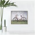 Picture of Pink bike _GroupedProduct_Rectangle_Landscape_Photography _GroupedProduct_Rectangle_Landscape_Canvas_Framed_