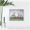 Picture of Pink bike _GroupedProduct_Rectangle_Landscape_Photography _GroupedProduct_Rectangle_Landscape_Canvas_Framed_