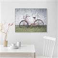 Picture of Pink bike _GroupedProduct_Rectangle_Landscape_Photography _GroupedProduct_Rectangle_Landscape_Canvas_Framed_
