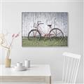Picture of Pink bike _GroupedProduct_Rectangle_Landscape_Photography _GroupedProduct_Rectangle_Landscape_Canvas_Framed_