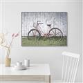Picture of Pink bike _GroupedProduct_Rectangle_Landscape_Photography _GroupedProduct_Rectangle_Landscape_Canvas_Framed_