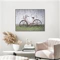 Picture of Pink bike _GroupedProduct_Rectangle_Landscape_Photography _GroupedProduct_Rectangle_Landscape_Canvas_Framed_
