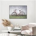 Picture of Pink bike _GroupedProduct_Rectangle_Landscape_Photography _GroupedProduct_Rectangle_Landscape_Canvas_Framed_