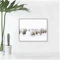 Picture of Sheep Party _GroupedProduct_Rectangle_Landscape_Photography _GroupedProduct_Rectangle_Landscape_Canvas_Framed_