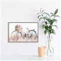 Picture of Field Bike _GroupedProduct_Rectangle_Landscape_Photography _GroupedProduct_Rectangle_Landscape_Canvas_Framed_