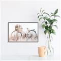 Picture of Field Bike _GroupedProduct_Rectangle_Landscape_Photography _GroupedProduct_Rectangle_Landscape_Canvas_Framed_