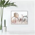 Picture of Field Bike _GroupedProduct_Rectangle_Landscape_Photography _GroupedProduct_Rectangle_Landscape_Canvas_Framed_