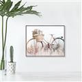 Picture of Field Bike _GroupedProduct_Rectangle_Landscape_Photography _GroupedProduct_Rectangle_Landscape_Canvas_Framed_