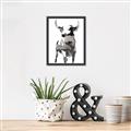 Picture of Ink Bull  _GroupedProduct_Rectangle_Portrait_Canvas_Framed_
