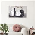Picture of Black and White Botanical Vases _GroupedProduct_Rectangle_Landscape_Unframed_Print_Only_