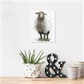Picture of Watercolour Sheep  _GroupedProduct_Rectangle_Portrait_Unframed_Print_Only_