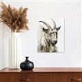 Picture of Watercolour Ram  _GroupedProduct_Rectangle_Portrait_Unframed_Print_Only_