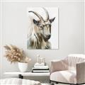 Picture of Watercolour Ram  _GroupedProduct_Rectangle_Portrait_Unframed_Print_Only_