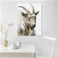 Picture of Watercolour Ram  _GroupedProduct_Rectangle_Portrait_Unframed_Print_Only_