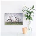 Picture of Pink bike _GroupedProduct_Rectangle_Landscape_Photography _GroupedProduct_Rectangle_Landscape_Unframed_Print_Only_